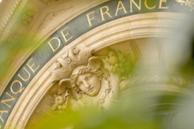 fronton de la Banque de France 
