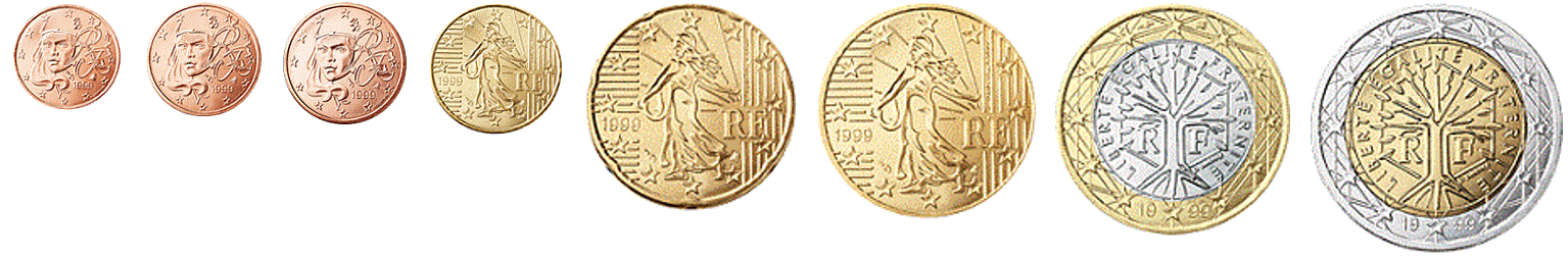 pièces en euro