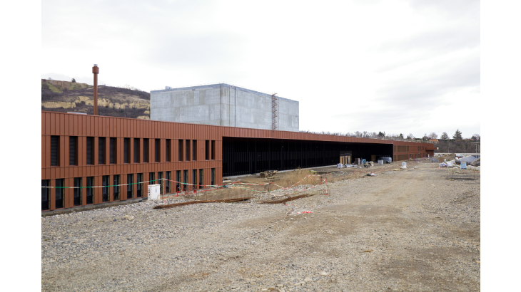 Photo 2 : Vue de la future entrée du site de l’Imprimerie - Janvier 2026