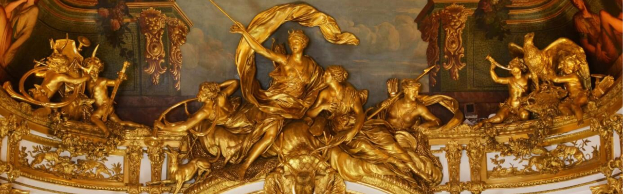 Boiseries dorées de la Galerie Dorée
